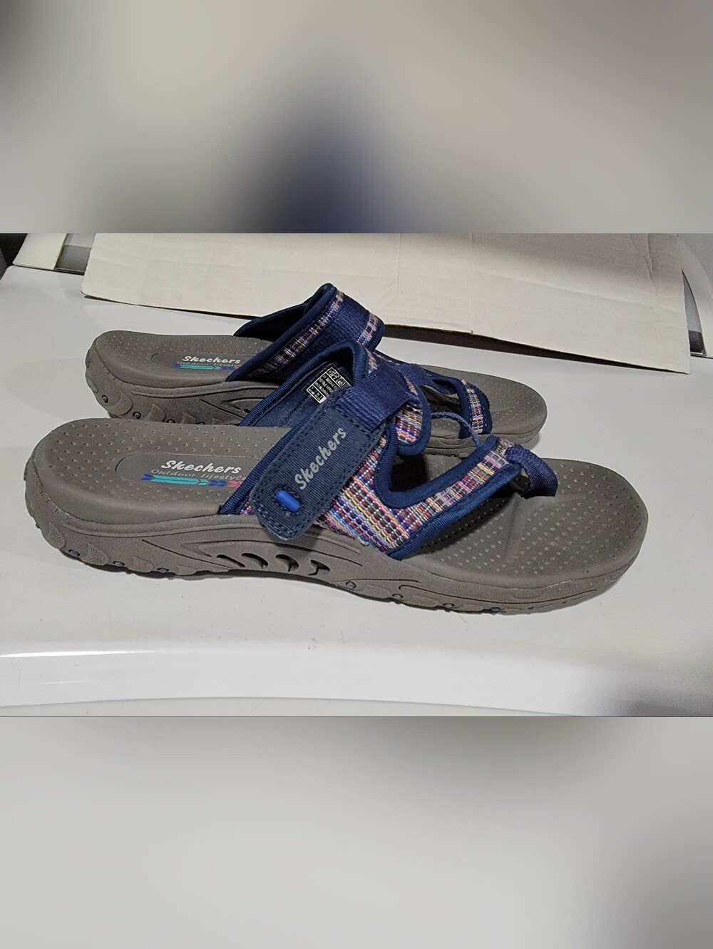Adjustable Skechers sandals. Size 10 - Picture 3 of 8